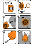 Kostüm Pac-Man™ aufblasbar