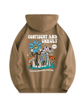 Hoodie "Selbstbewusster & Ungestümer Bunter Pilz" - FestivalStuff