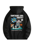 Hoodie "Selbstbewusster & Ungestümer Bunter Pilz" - FestivalStuff