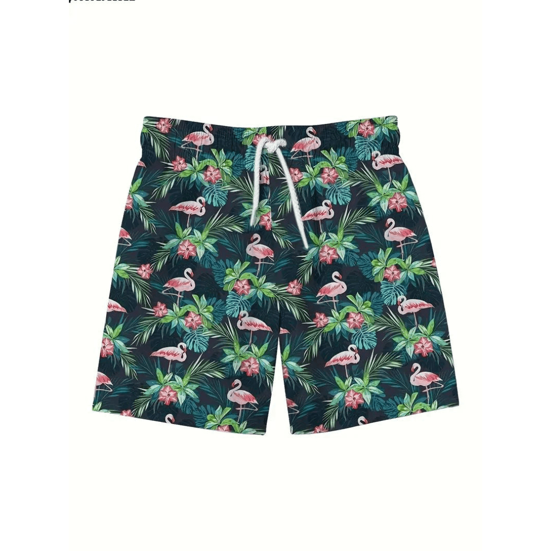 Short Flamingo Design #4 - FestivalStuff