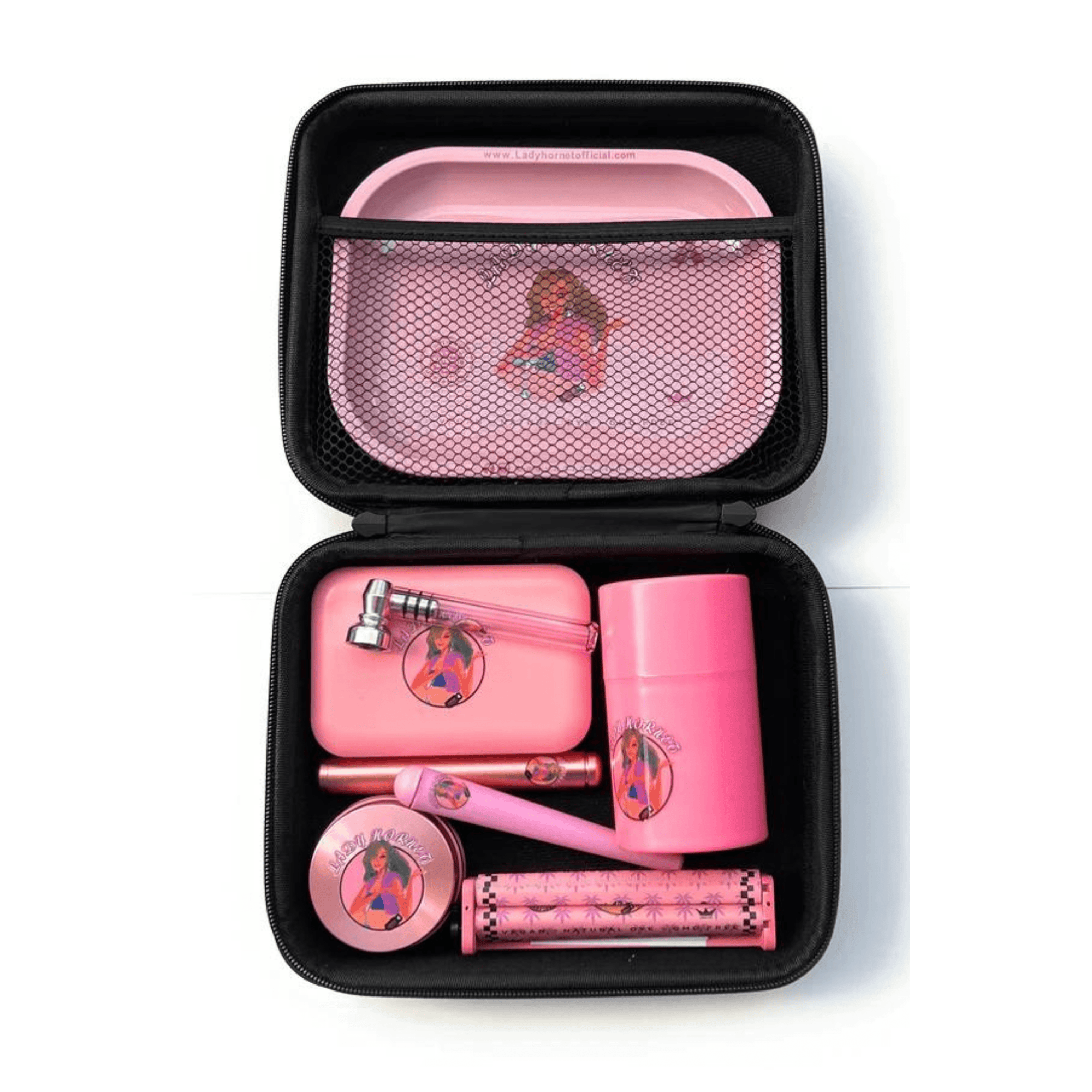 XXL Smoking Set in Pink - FestivalStuff