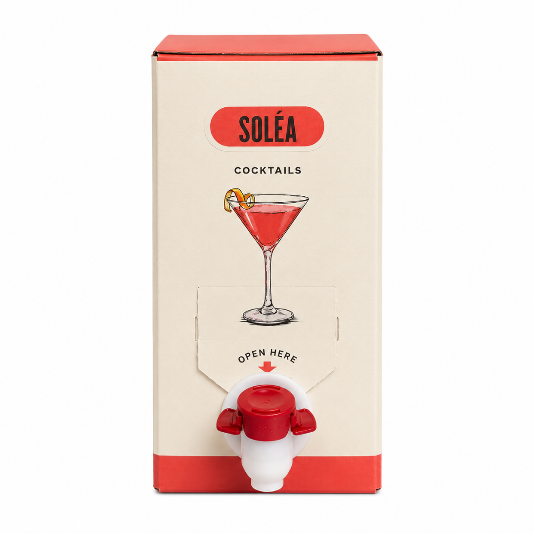 Soléa Cosmopolitan 1,5 l – Cocktail & Shot mit Zapfhahn