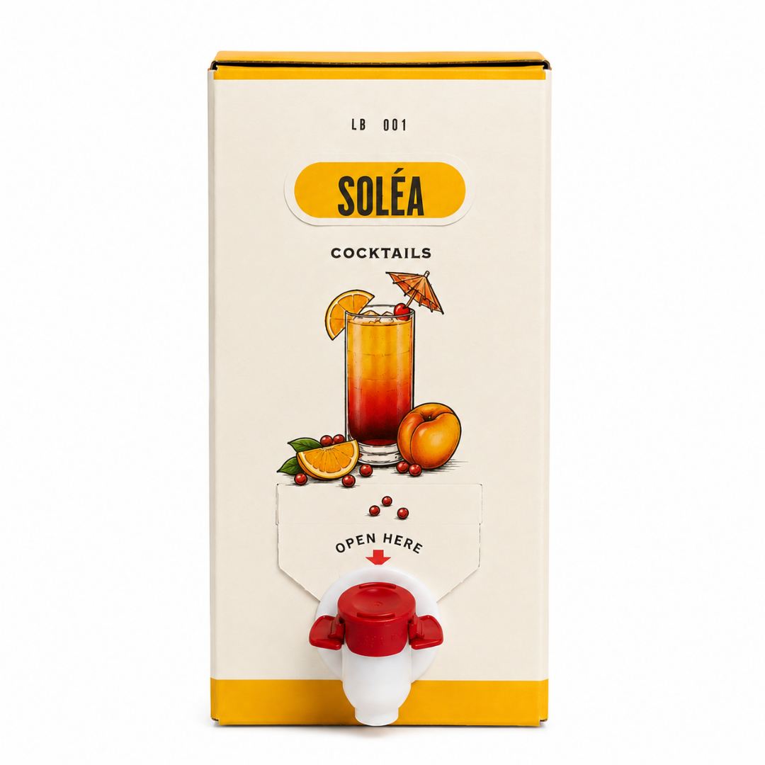 Soléa Sex on the Beach 1,5 l – Cocktail & Shot mit Zapfhahn