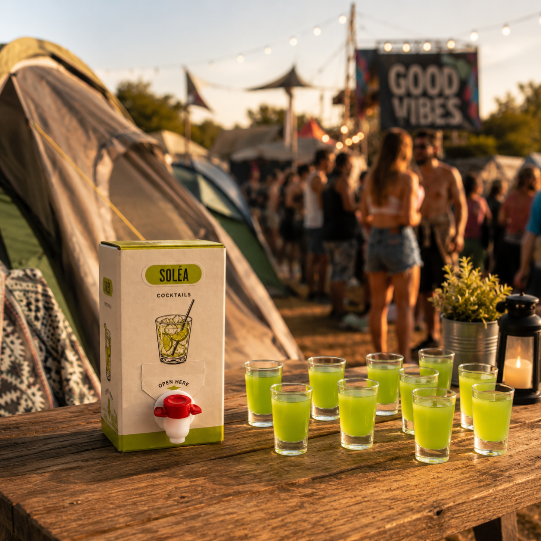 Soléa Caipirinha 1,5 l – Cocktail & Shot mit Zapfhahn