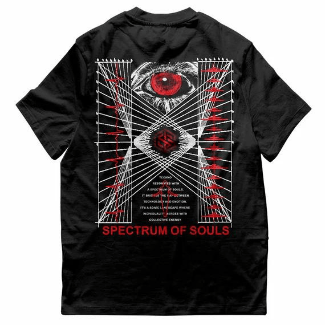 Spectrum Of Souls T-Shirt (unisex, schwarz) - FestivalStuff