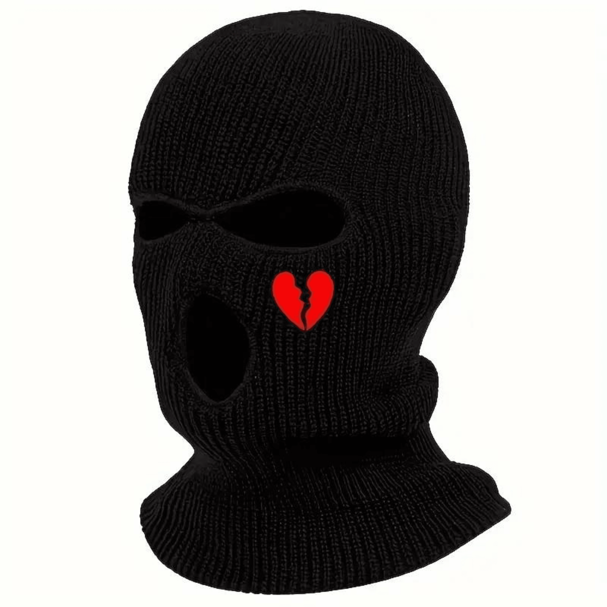 Sturmmaske - Balaclava Gebrochenes Herz - FestivalStuff