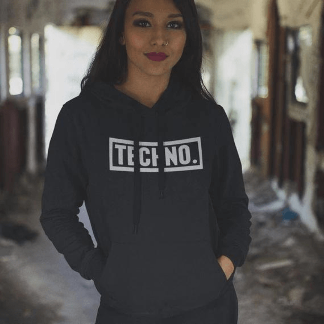 Techno Dot Premium Hoodie - FestivalStuff