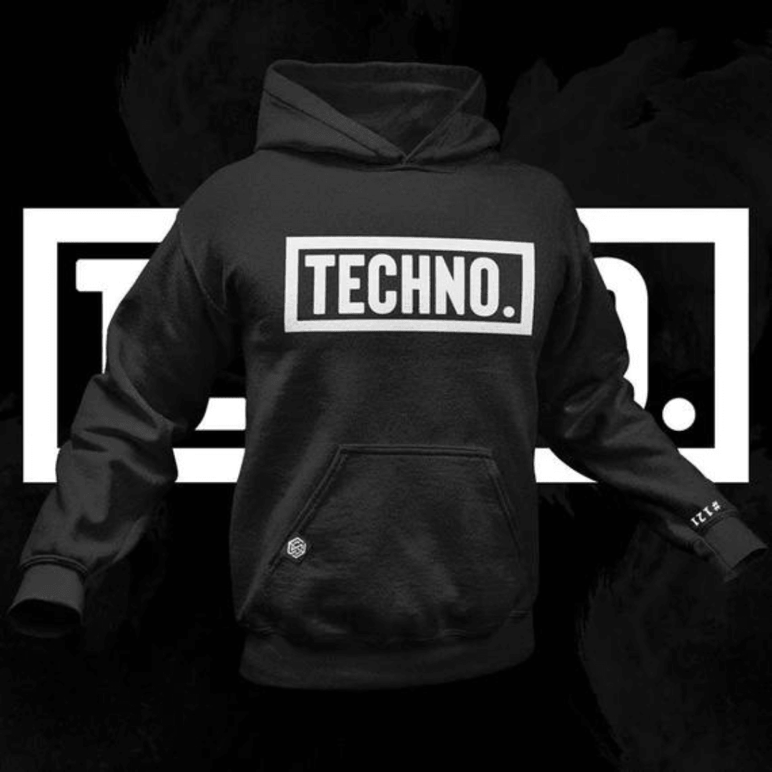 Techno Dot Premium Hoodie - FestivalStuff