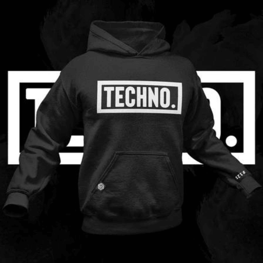 Techno Dot Premium Hoodie - FestivalStuff