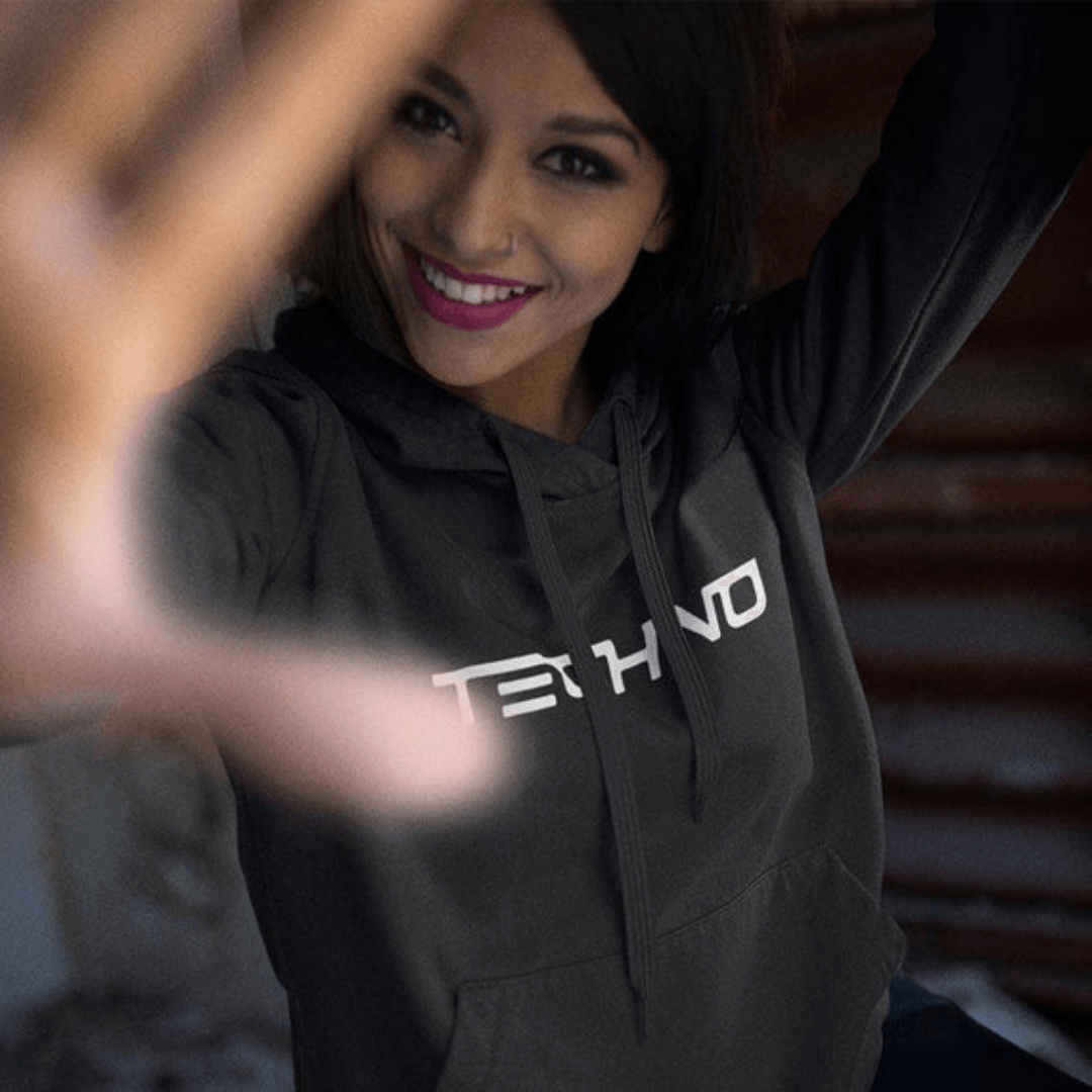 Techno Premium Hoodie - FestivalStuff