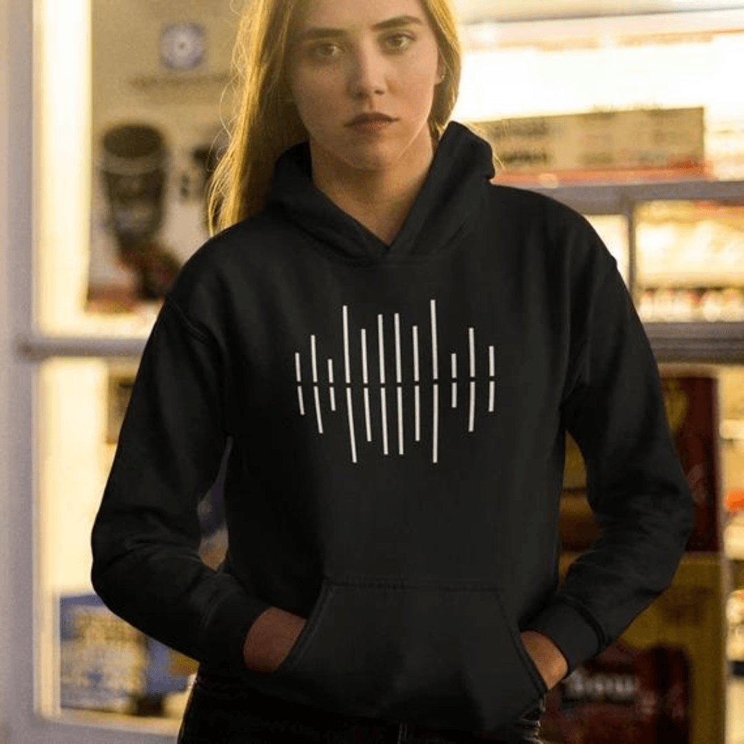 Techno Wave Premium Hoodie - FestivalStuff