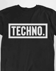 Techno Dot T-Shirt (schwarz oder weiß / unisex) - FestivalStuff