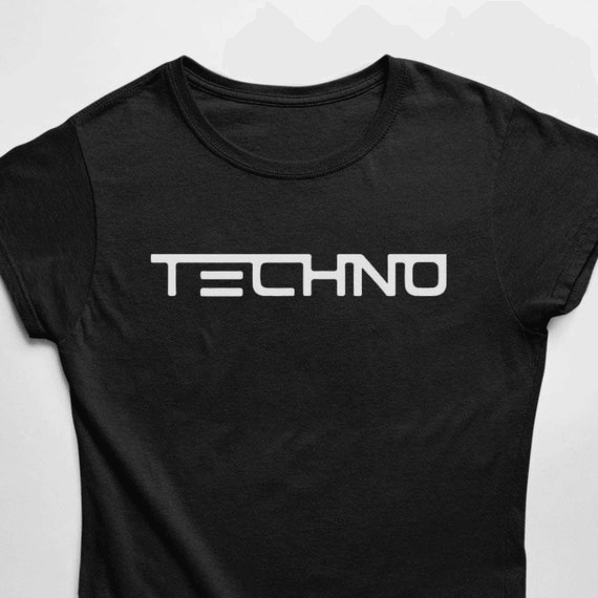 Techno T-Shirt (schwarz oder weiß / Frauen) - FestivalStuff