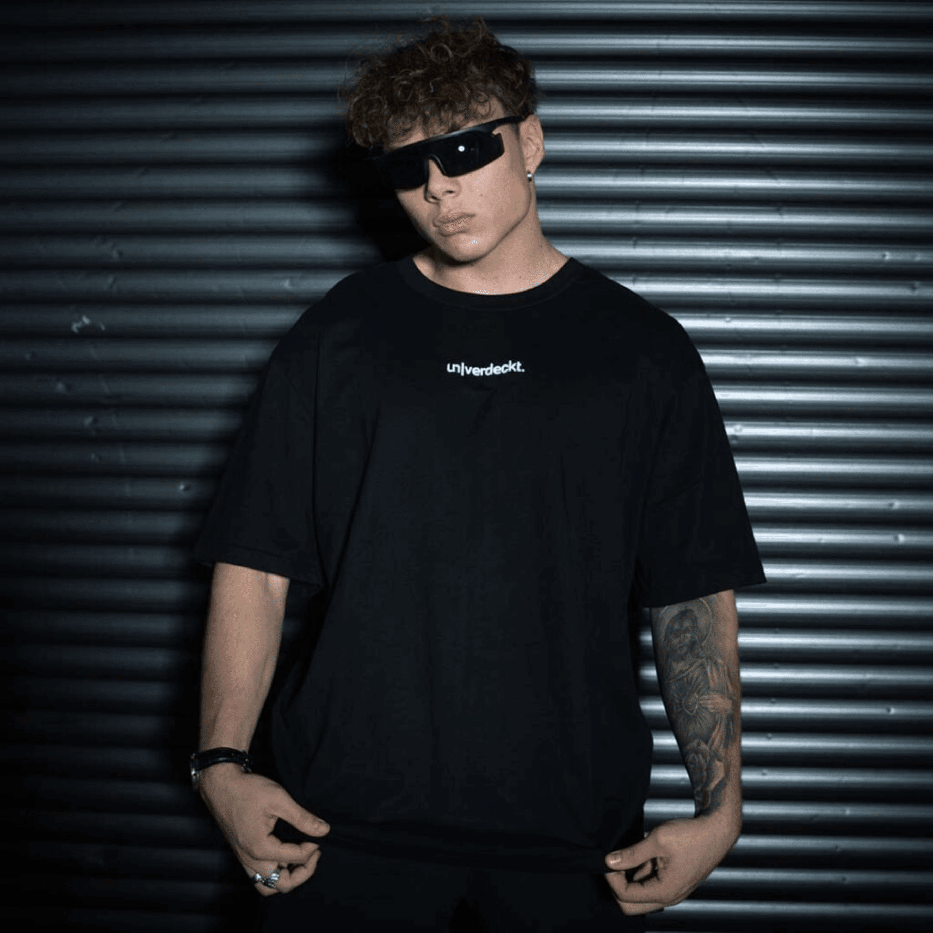 Oversized shirt mit stick | 001 - FestivalStuff