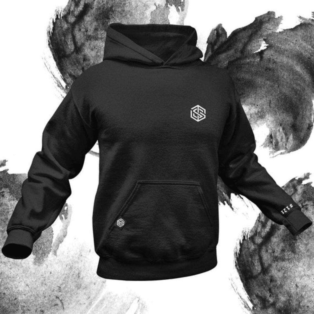 Technostoff Crew Premium Hoodie (schwarz) - FestivalStuff