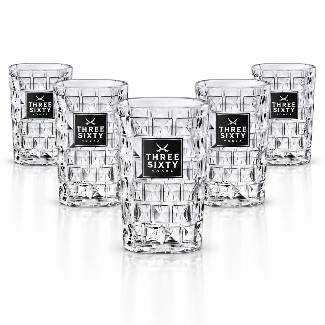 Three Sixty Vodka Shotglas Acryl 2 cl