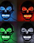 Totenkopf Maske LED