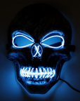 Totenkopf Maske LED