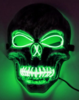 Totenkopf Maske LED