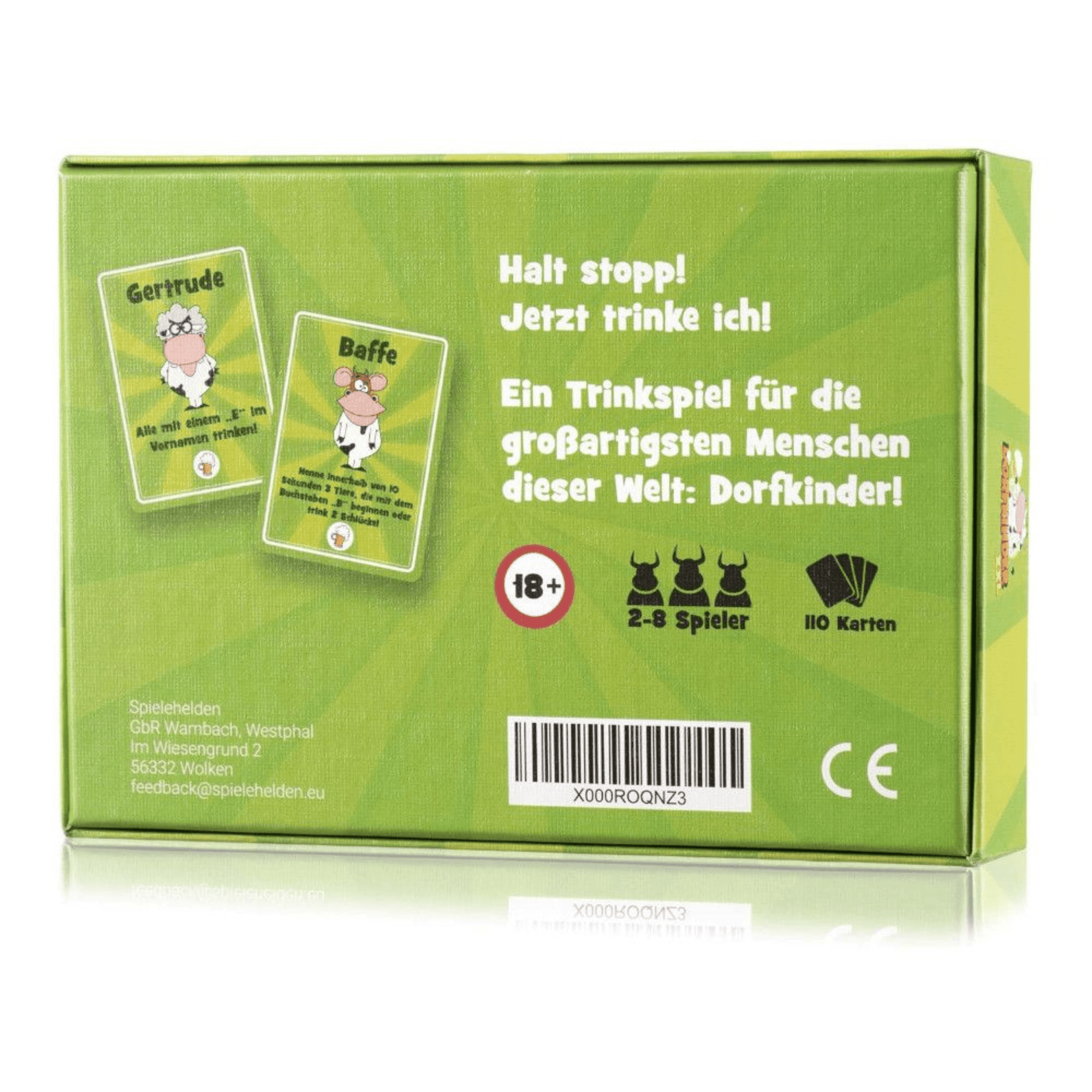 Trinkspiel "DORFKINDER XXL" - FestivalStuff