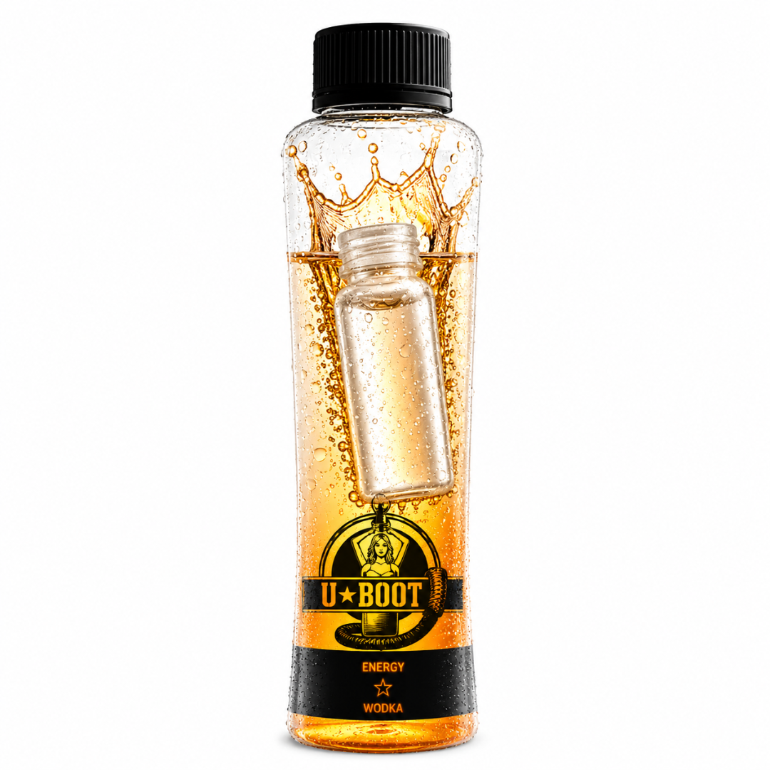 U-Boot Energy Wodka Tauch-Shot – Energy Drink