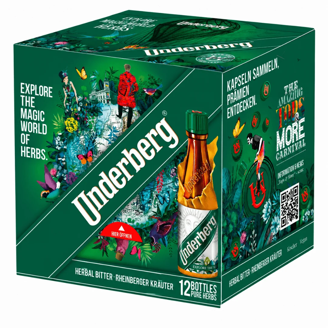 Underberg Festival Pack XXL 120 Shots mit Wildledergürtel