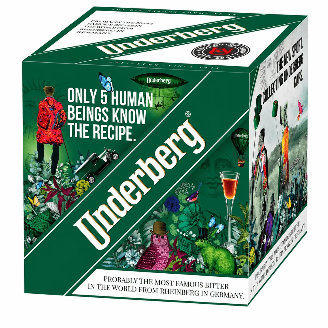 Underberg Kräuterbitter 12 × 2 cl