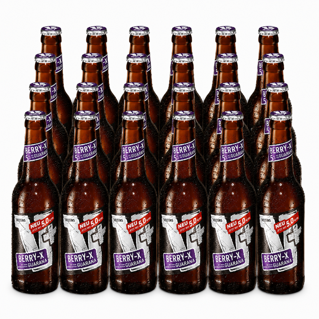 Veltins V+ Berry-X Biermischgetränk 0,33L Flasche