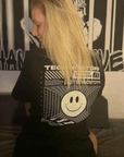 Virtual Rave T-Shirt (oversized, unisex, black) - FestivalStuff