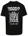 Oversize Shirt WANNA DRINK ? Your Design - FestivalStuff