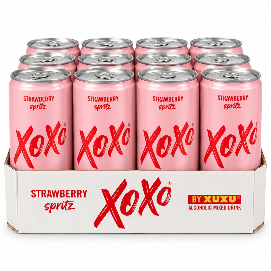 XuXu Strawberry Spritz 12× 250 ml Ready to Drink