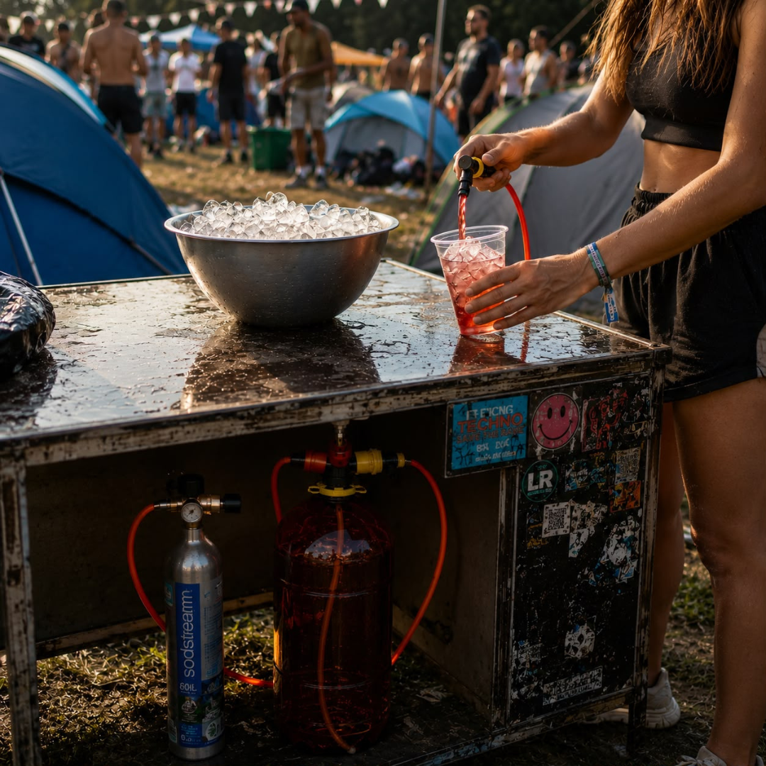 Party Tap 4L Festival Zapfanlage – Getränkefass Komplettset