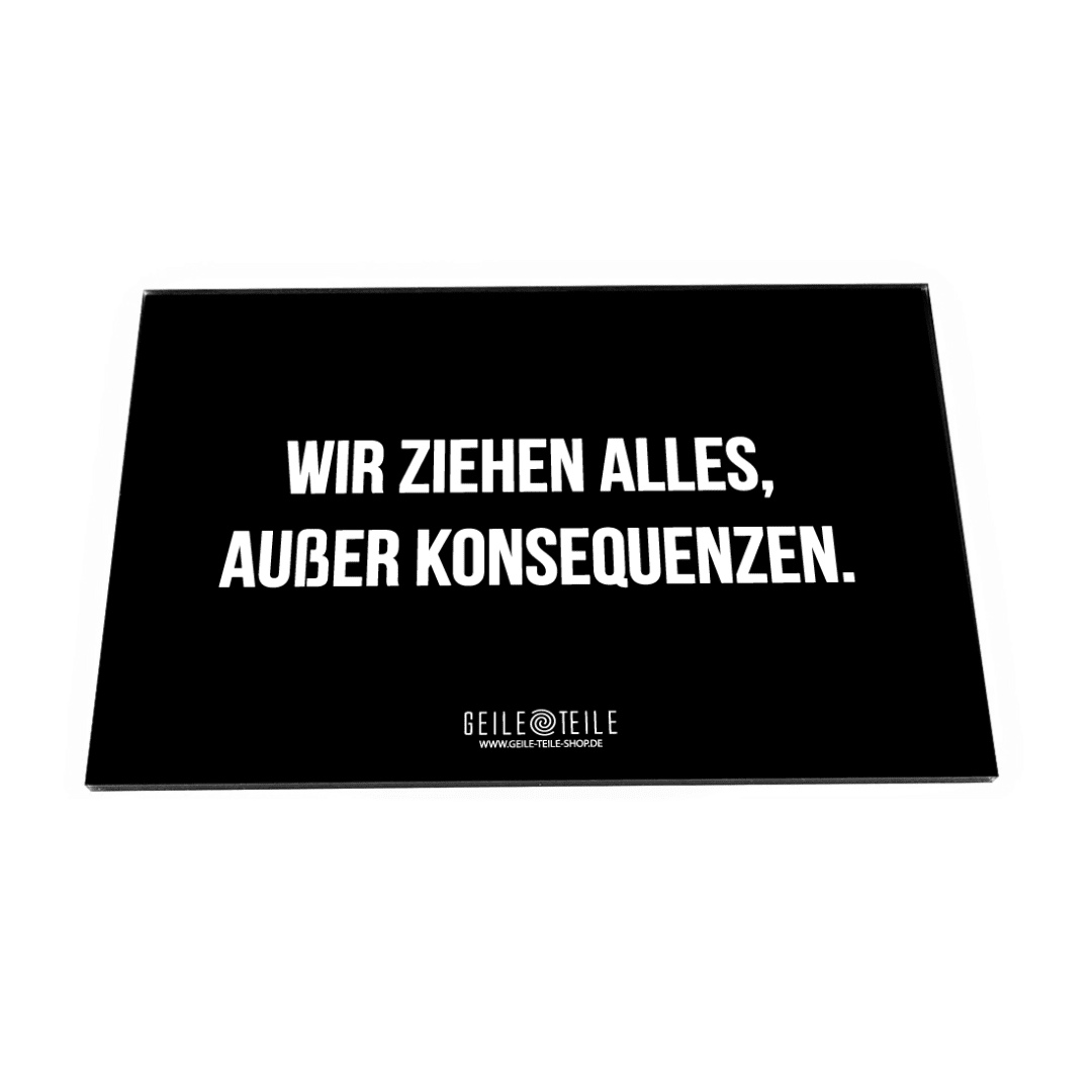 Alles außer - Ziehunterlage - FestivalStuff