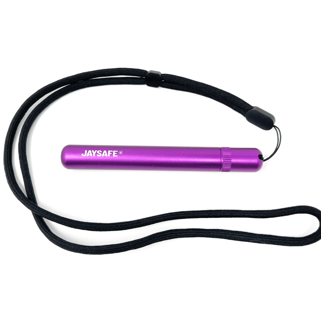 Aluminium Tube mit Trageband - FestivalStuff