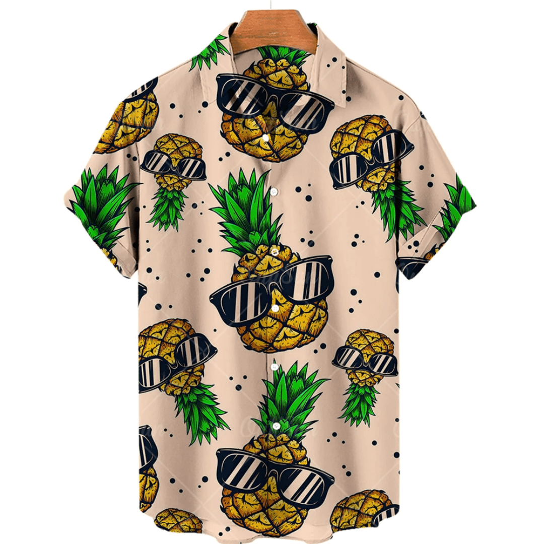 Ananas Hemd Herren - FestivalStuff