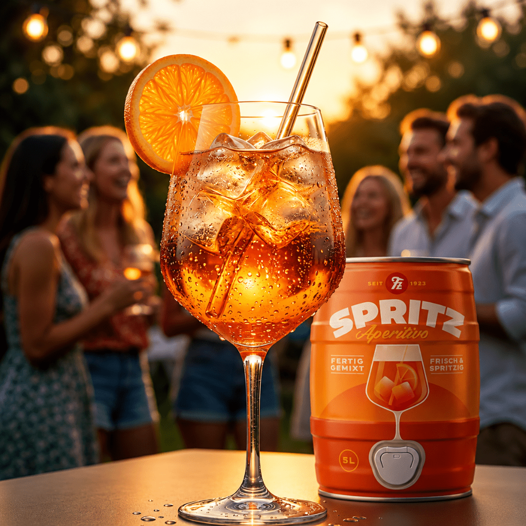 Aperitivo Spritz 5 Liter Fass - FestivalStuff