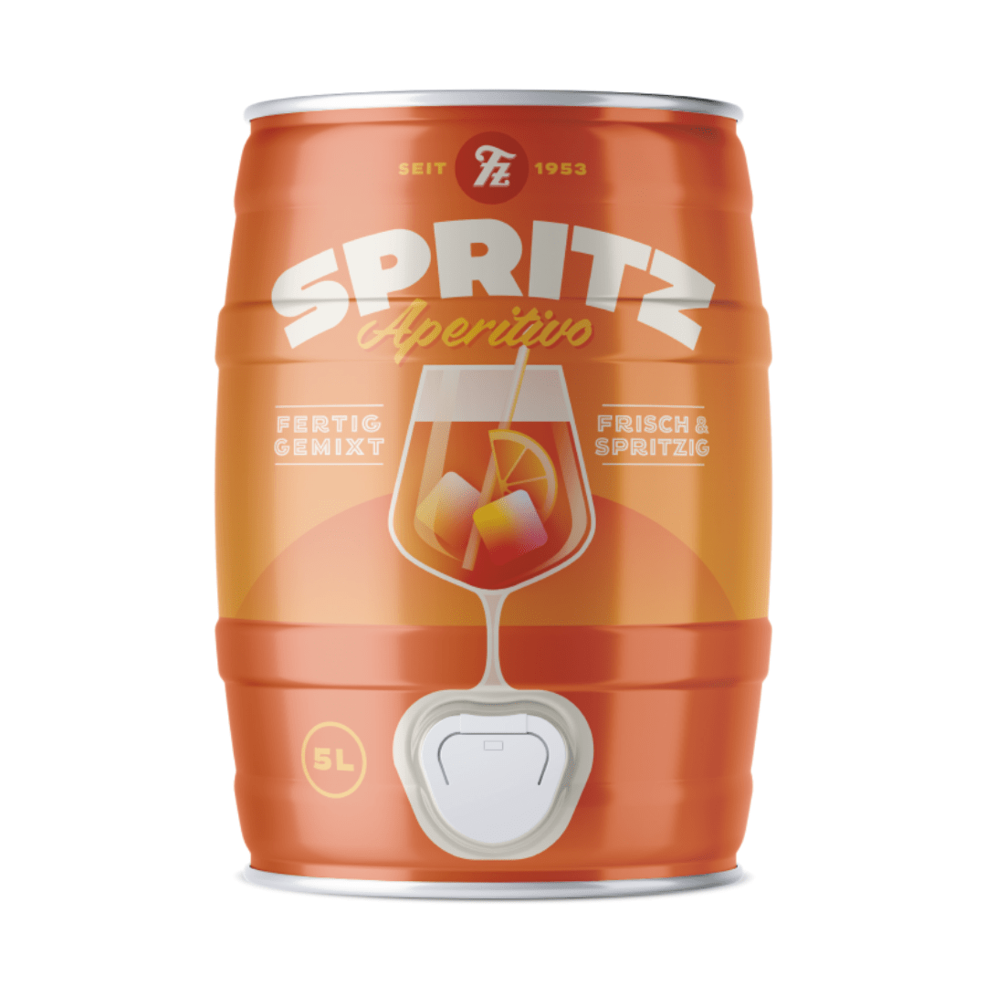 Aperitivo Spritz 5 Liter Fass - FestivalStuff