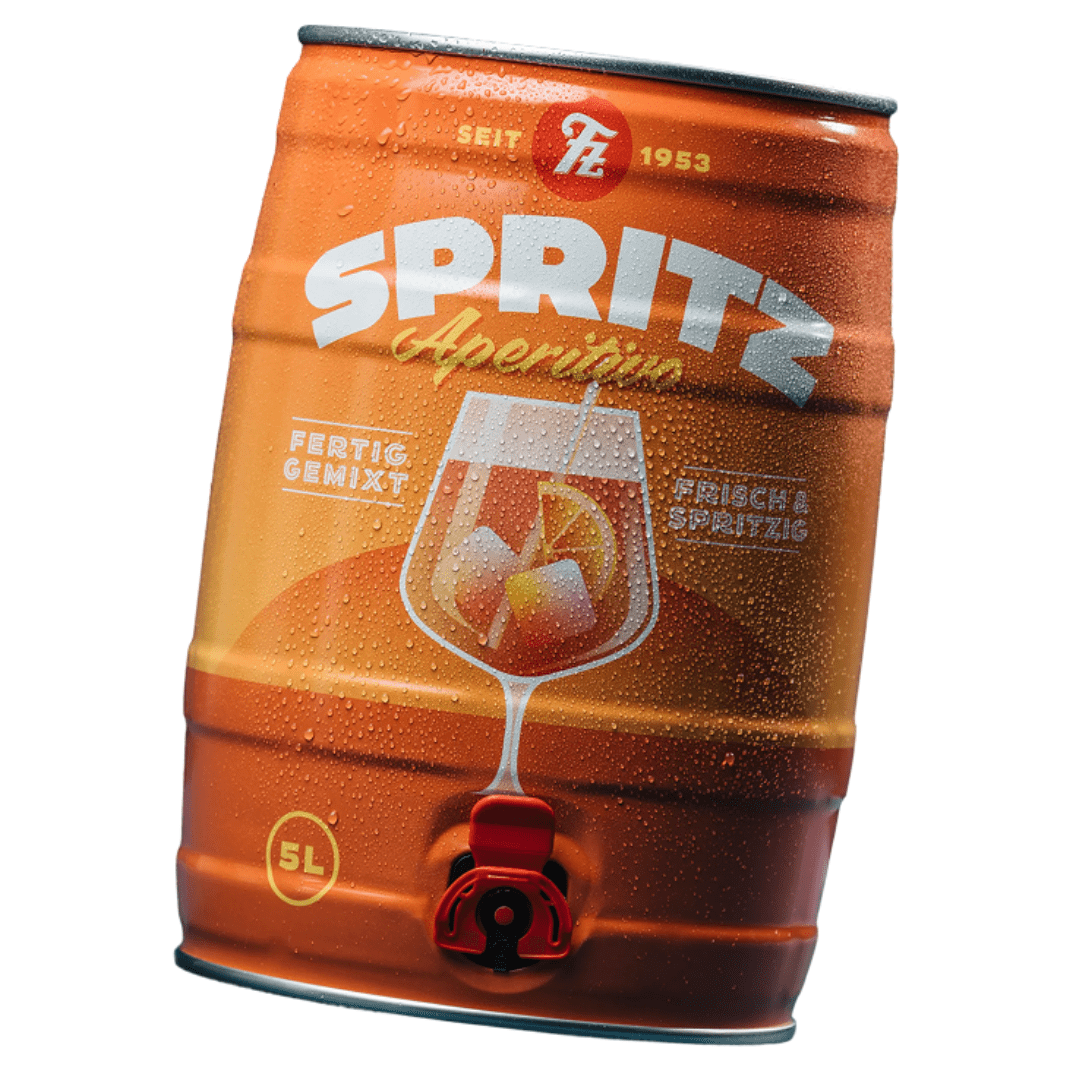 Aperitivo Spritz 5 Liter Fass - FestivalStuff