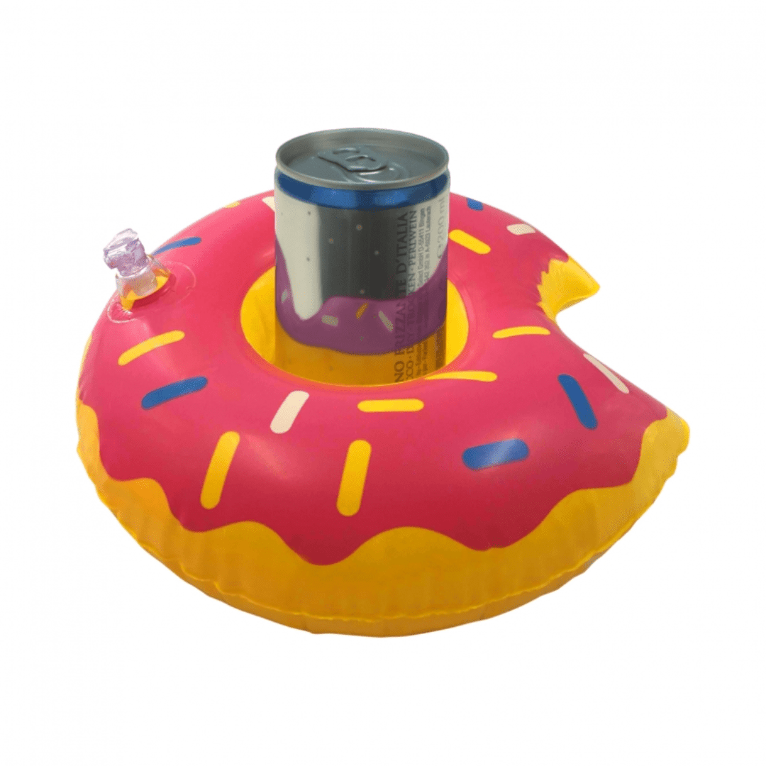 Aufblasbarer Getränkehalter Donut - FestivalStuff
