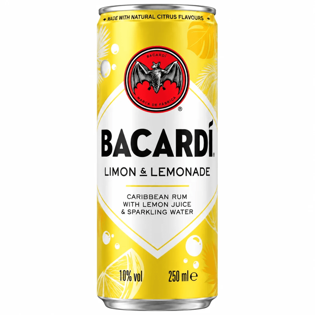 Bacardi Limón & Lemonade Ready to Drink 0,25 l - FestivalStuff