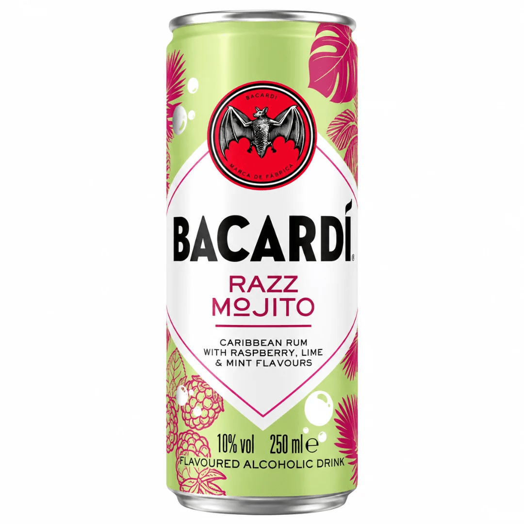 Bacardi Razz Mojito Ready to Drink 0,25 l - FestivalStuff