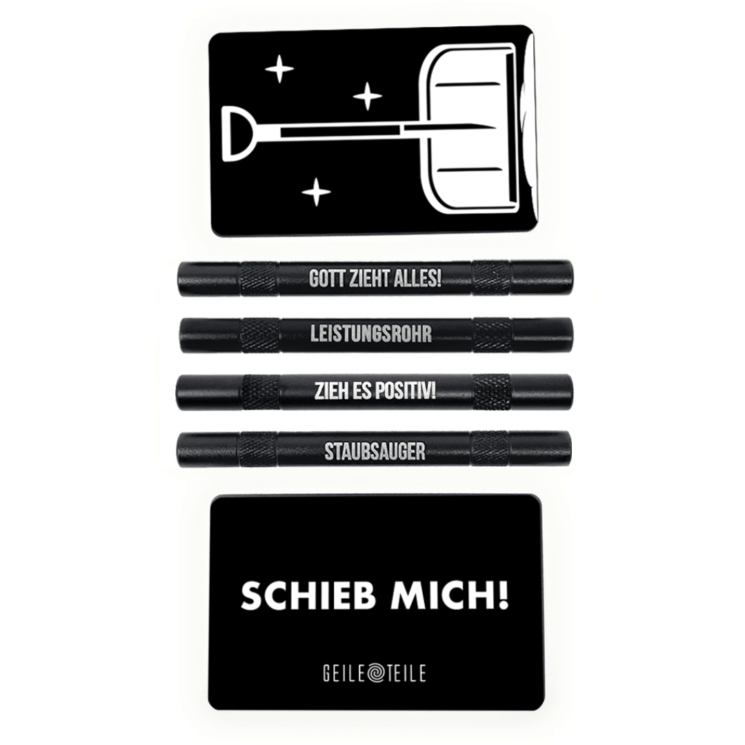 Ballerset inkl. 4 Ziehröhrchen & 2 Hackkarten - FestivalStuff