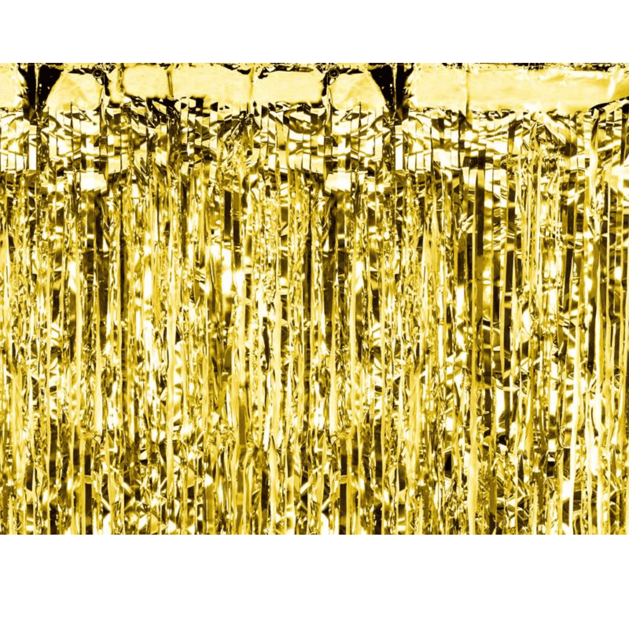 Partyvorhang gold, 90x250cm - FestivalStuff