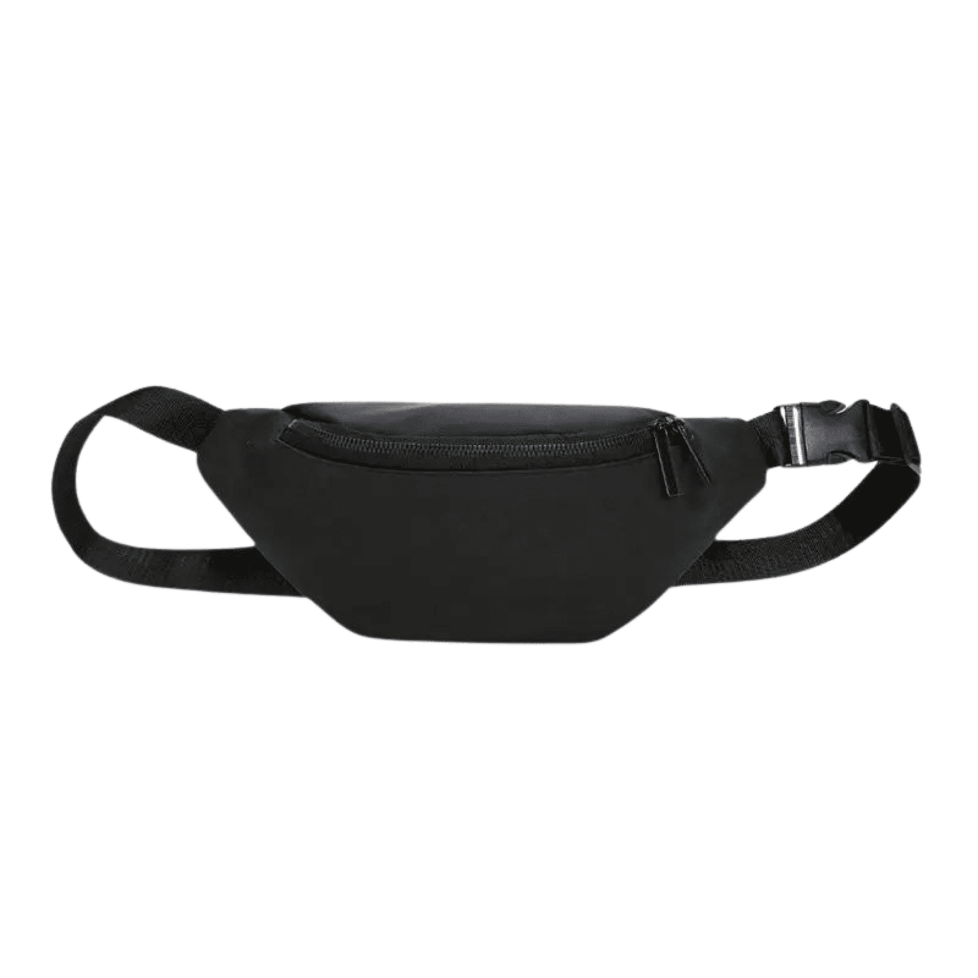 Bauchtasche Basic Schwarz mit einem Fach - FestivalStuff