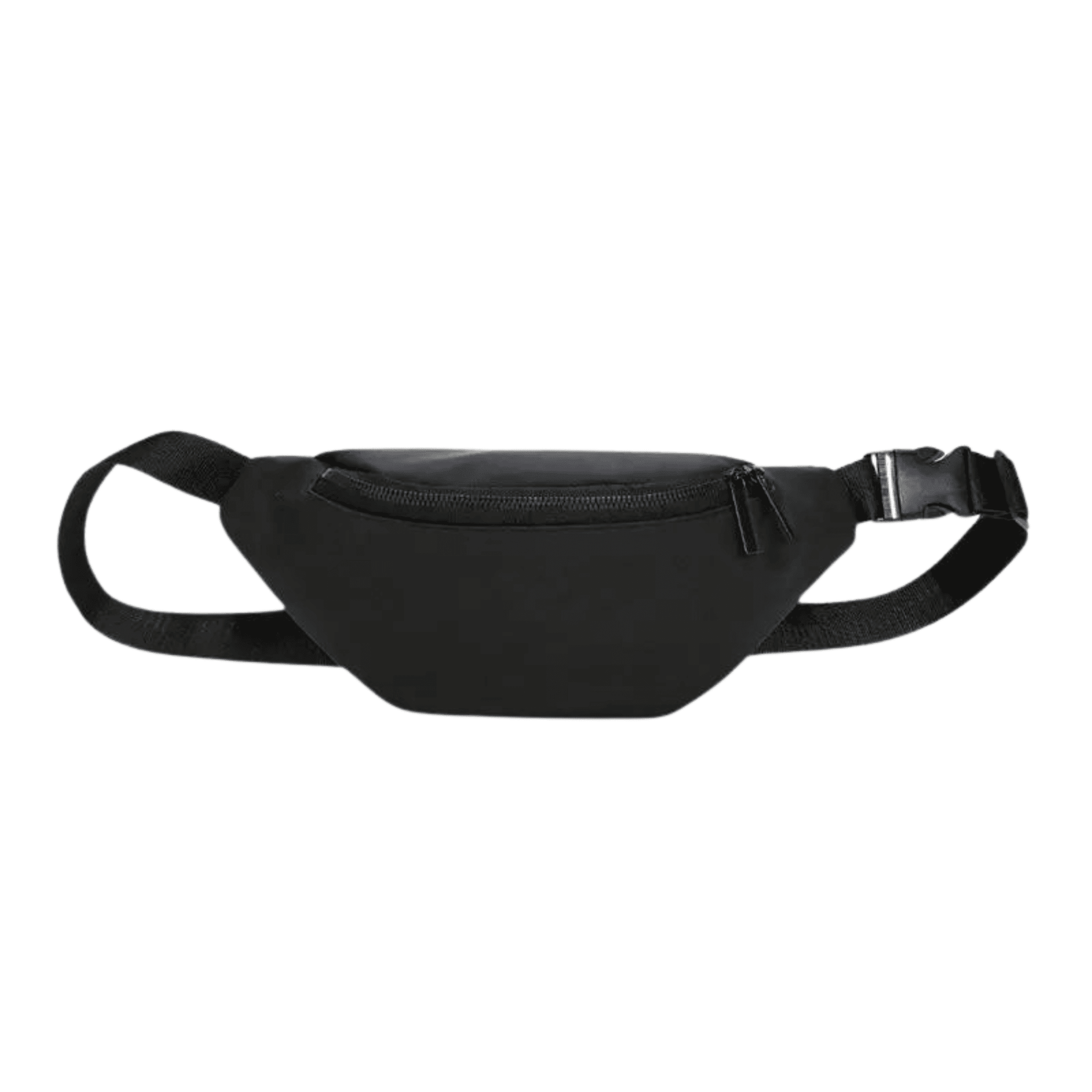 Bauchtasche Basic Schwarz mit einem Fach - FestivalStuff