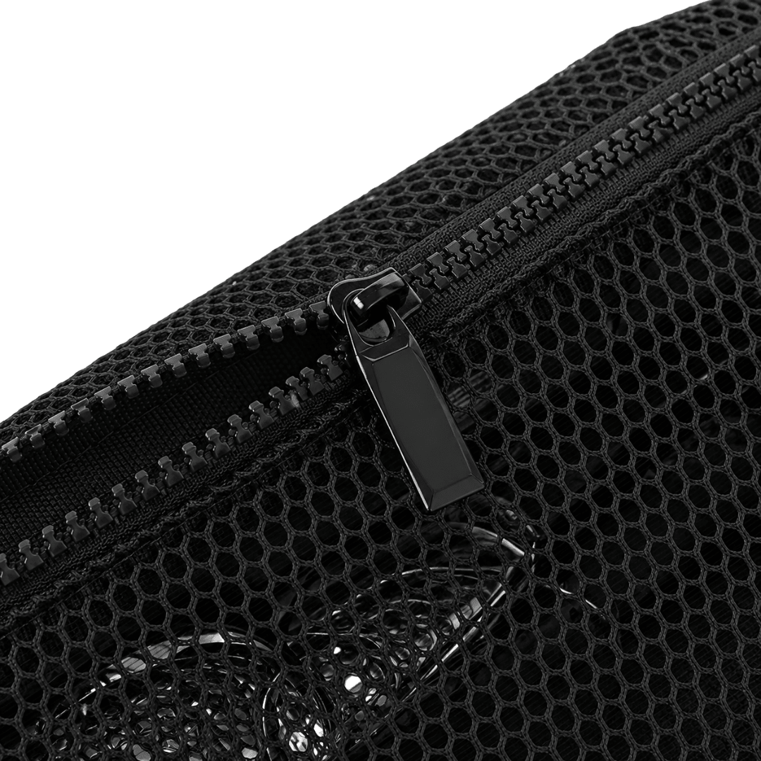 Bauchtasche Netz Transparent Look Schwarz - FestivalStuff