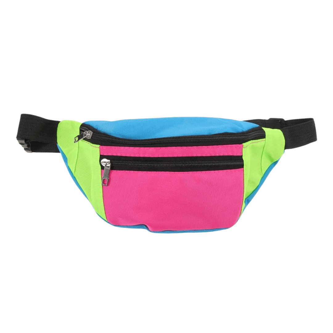 Bauchtasche Retro Colorblock - FestivalStuff