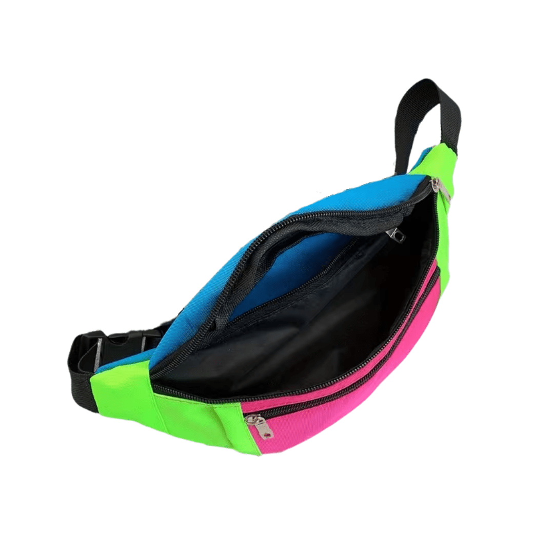 Bauchtasche Retro Colorblock - FestivalStuff