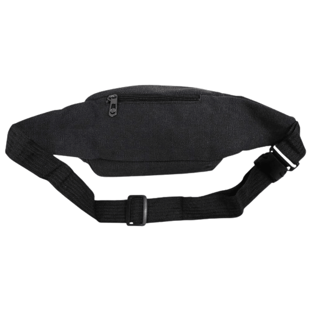 Bauchtasche Schwarz mit 3 Fächern - FestivalStuff