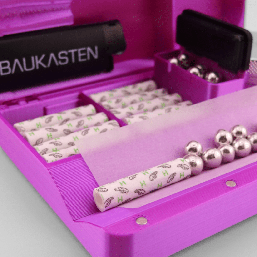 Baukasten Mini Hot Pink mit Long Papes - FestivalStuff